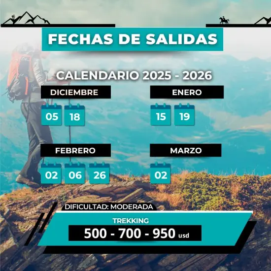 Trekking por el Valle de las Lagrimas - Imagen 2